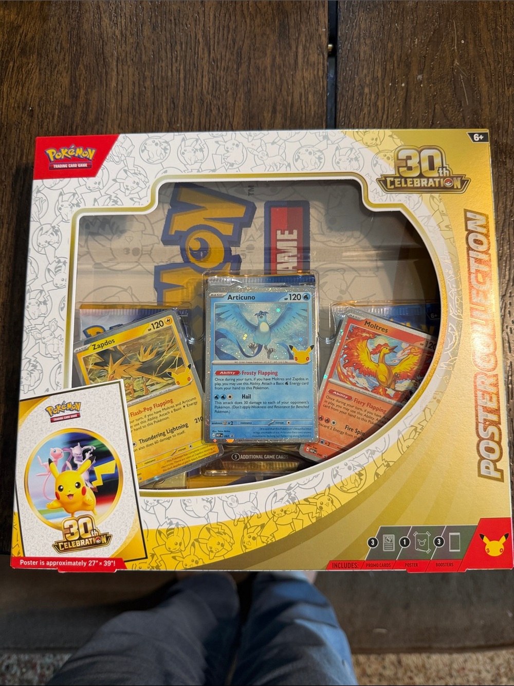 Pokemon 30th Celebration Poster Collection - Yellow/Blue/Red